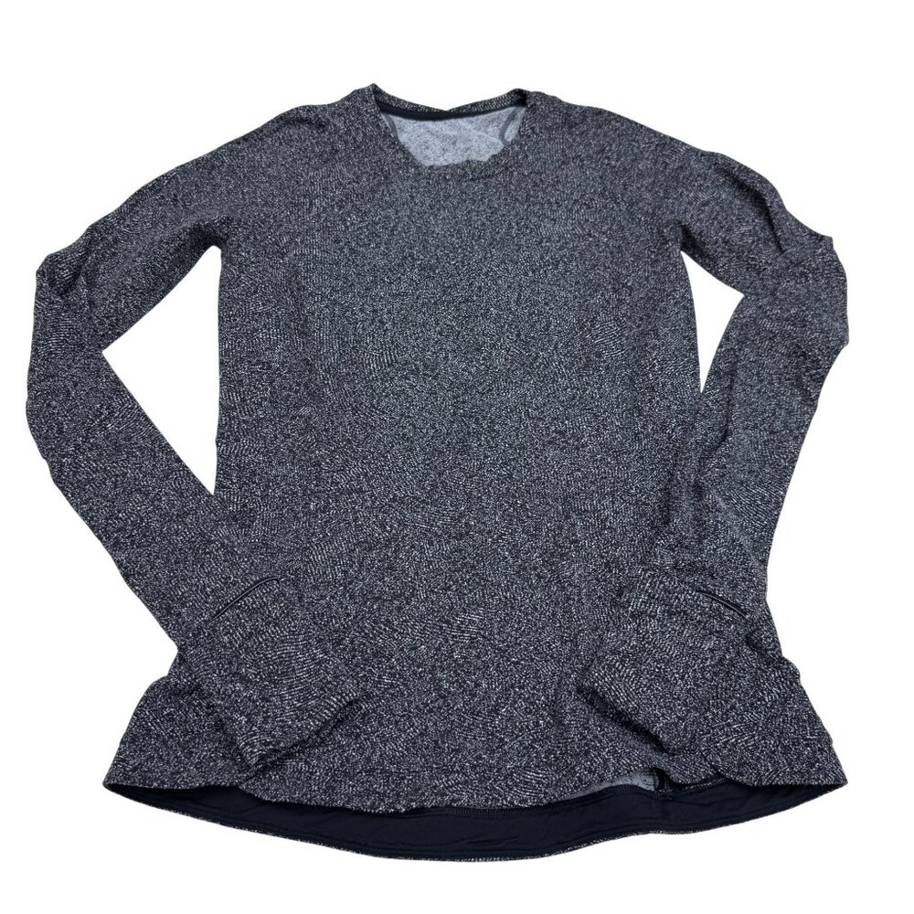 Lululemon Runderful Women's Crew Neck Pullover LS Knit Top, Size 8 - Picture 1 of 8